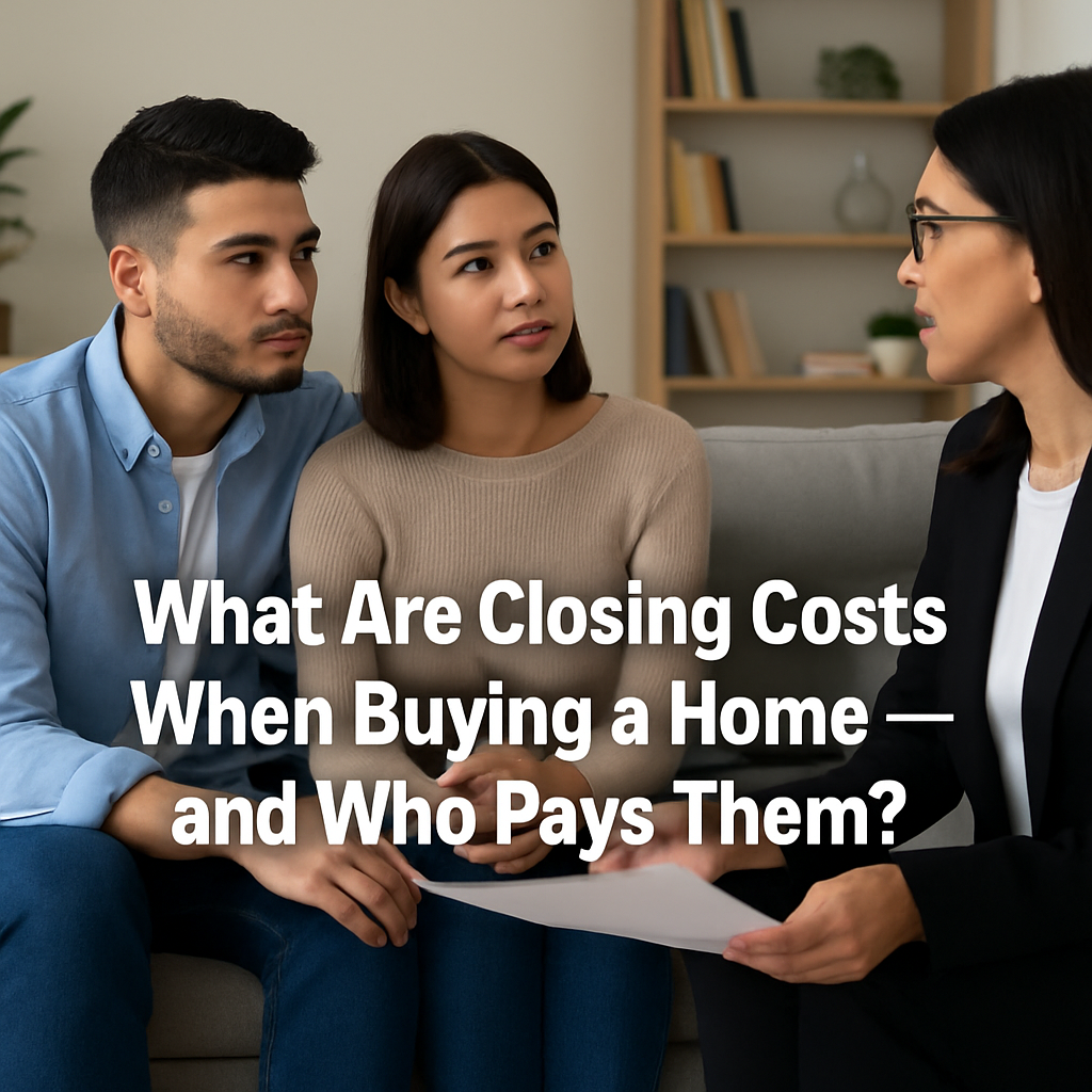 What Are Closing Costs and Who Pays Them
